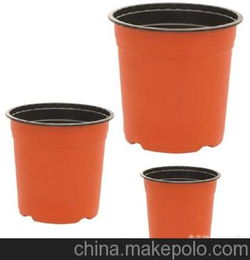 价格便宜 现货供应双色PP原料9CM花盆 多规格 塑料花盆批发