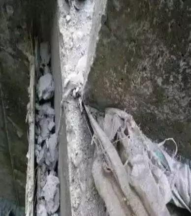 混凝土松动