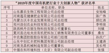 最新 中国有机肥行业知名品牌 公布 10家企业上榜,都有谁
