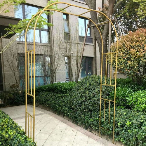 爬藤架户外拱门花架花园花艺装饰月季玫瑰花支架庭院阳台葡萄架子