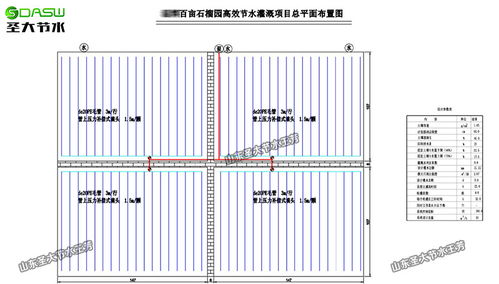 厂家提供高效节水灌溉项目实施方案 百亩石榴果园水肥一体化设备