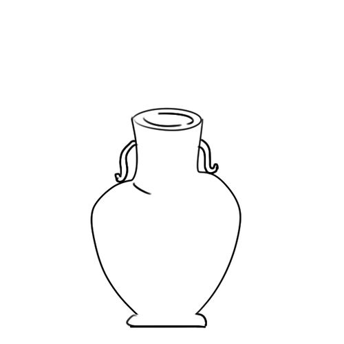又简单又好看的花瓶简笔画原创教程步骤 5068儿童网