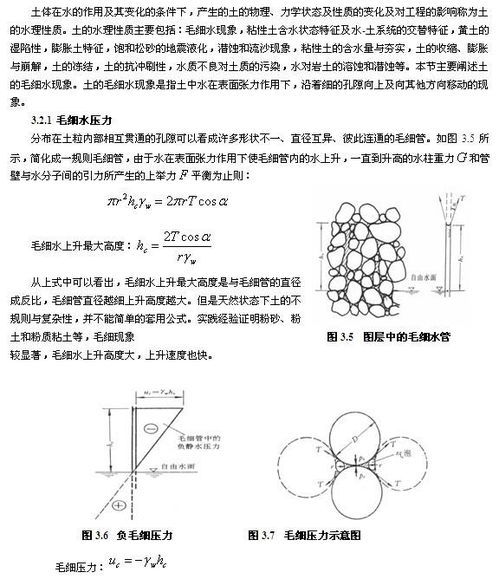 土的水理性质