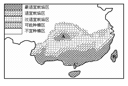 下表是中美两国的两个苹果产区与北半球苹果生长最适宜区的气候条件和生产成本的相关资料.据表回答5 6题 年平均气温 年降水量 mm 1 青夏教育精英家教网
