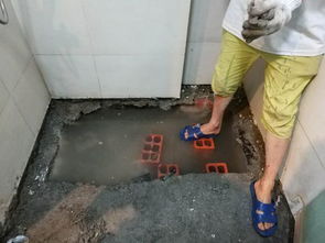 卫生间漏水,造成楼下房顶渗水,用什么方法补漏好,可以不砸地吗 