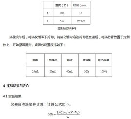 凯氏定氮法测定土壤中氮含量