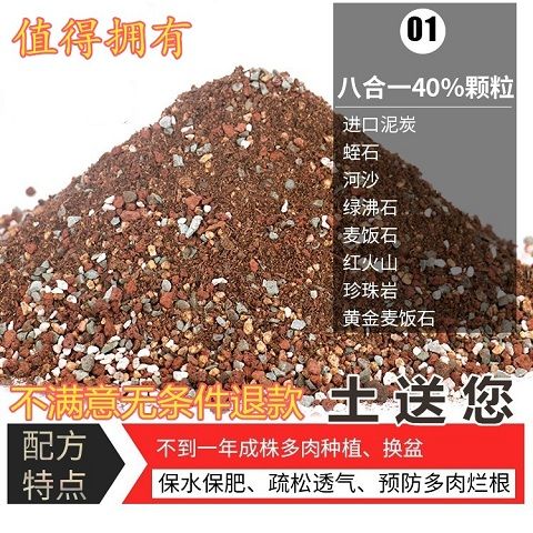 多肉专用铺面石颗粒营养土珍珠岩蛭石扦插陶粒火山石花盆天然彩石
