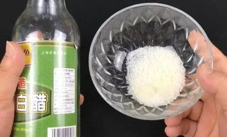 把白醋倒进白糖里,真是太厉害了,解决了家家户户的大烦恼