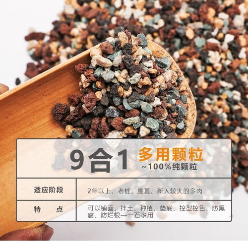 多肉土多肉植物营养土肉肉专用配方叶插泥炭多肉颗粒土5斤起包邮