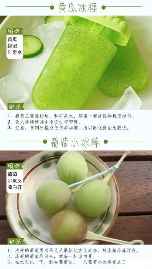 16种自制冰棒配方,今年夏天让你吃个够