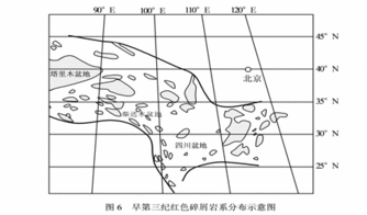 7.图5中.数值表示每英亩40英寸土层中有机质的吨数.土壤有机质含量的多少.与当地的气候.植被关系密切.下列叙述正确的是 A.①灌木草类,有机质含量丰富 B.②草类旺盛