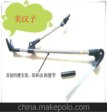 特价新型三角地插鱼竿支架 钓鱼支架 不锈钢炮台支架 厂家批发