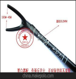 厂家直供碳素竞技鱼竿架杆钓鱼杆架钓箱炮台渔杆支架长度快速切换